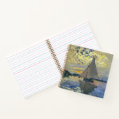 Carnet Claude Monet - Voilier au Petit-Gennevilliers (Intérieur)