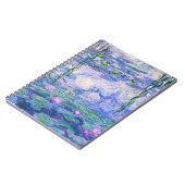 Carnet Claude Monet Water Lilie L'Art Impressionniste Fra (Côté gauche)