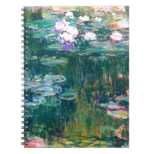 Carnet Claude Monet Water Lilies 1917
