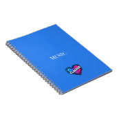 Carnet Claudia Blue (Côté Droit)