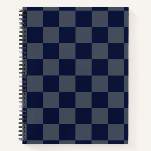 Carnet Clavier bleu marine (Devant)
