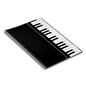 Carnet Clavier de piano (Côté Droit)