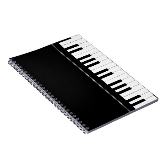 Carnet Clavier de piano (Côté Droit)