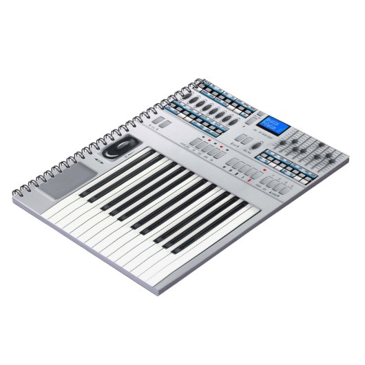 Carnet Clavier électronique (Côté gauche)