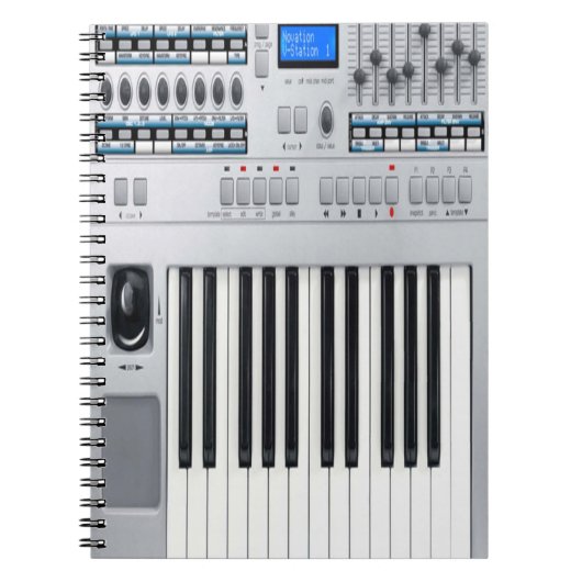 Carnet Clavier électronique (Devant)