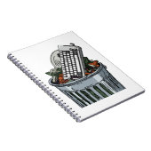 Carnet Clavier sur poubelle (Côté Droit)