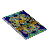 Carnet CLAY ~ Fractal multicolore (Côté Droit)