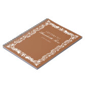 Carnet Clay Talaver Tile Lettres de Fiesta à fille annive (Côté gauche)
