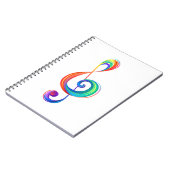Carnet Clé arc-en-ciel (Côté gauche)