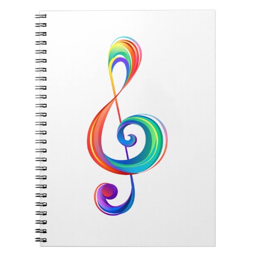 Carnet Clé arc-en-ciel (Devant)