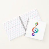 Carnet Clé arc-en-ciel (Intérieur)