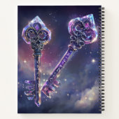 Carnet Clé de cristal mystique (Dos)
