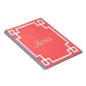 Carnet Clé grecque (changement à toute couleur !) (Côté Droit)