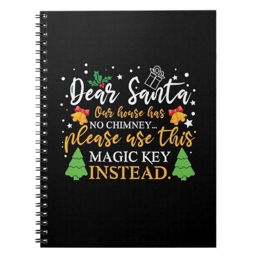 Carnet Clé magique de Père Noël (Devant)