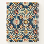 Carnet Clé Siesta dans l'impression festive (Dos)