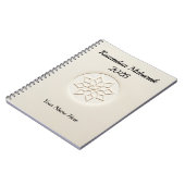 Carnet Clean Aesthetic Neutral Ramadan (Côté gauche)