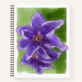 Carnet Clematis (Devant)