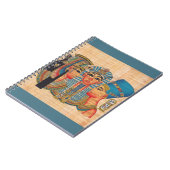 Carnet CLEOPATRA Egyptian Queen Style Vintage (Côté gauche)