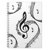 Carnet Climactic G Clef Music (Devant)