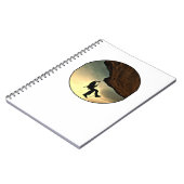 Carnet Climbing mountain man (Côté gauche)