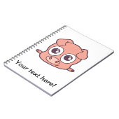 Carnet Clipart mignon de porc (Côté gauche)