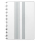 Carnet Cliquez sur Personnaliser pour modifier Gris en co (Devant)