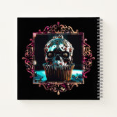 Carnet Clocage Crâne Cupcake (Dos)