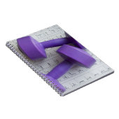 Carnet Cloches violettes. (Côté Droit)