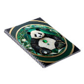 Carnet Cloisonne Panda (Côté Droit)