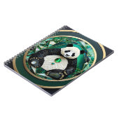 Carnet Cloisonne Panda (Côté gauche)