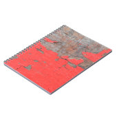 Carnet Closeup vieux et peeling en bois peint fond (Côté gauche)