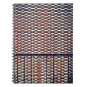 Carnet Clôture en acier gris (Devant)