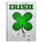 Carnet Clover flottant irlandais (Devant)