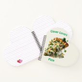 Carnet Clover Lovers Pizza St. Patrick’s Day (Intérieur)