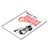 Carnet Clown de cirque de tombeau (Côté gauche)