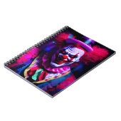 Carnet clown effrayant (Côté gauche)