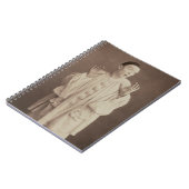 Carnet Clown Pierrot vintage (Côté gauche)