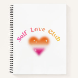 Carnet Club Amour de Soi – Design Rétro d'Affirmation Fém