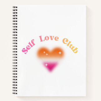 Carnet Club Amour de Soi – Design Rétro d'Affirmation Fém