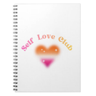 Carnet Club Amour de Soi – Design Rétro d'Affirmation Fém