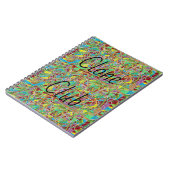 Carnet Club de clone d'art abstrait noir orphelin (Côté gauche)