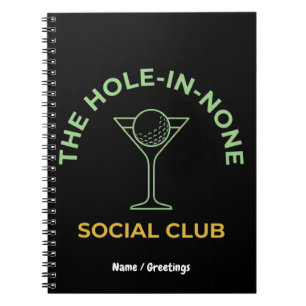 Carnet Club de golf humoristique Funny Hole-In-None Marti