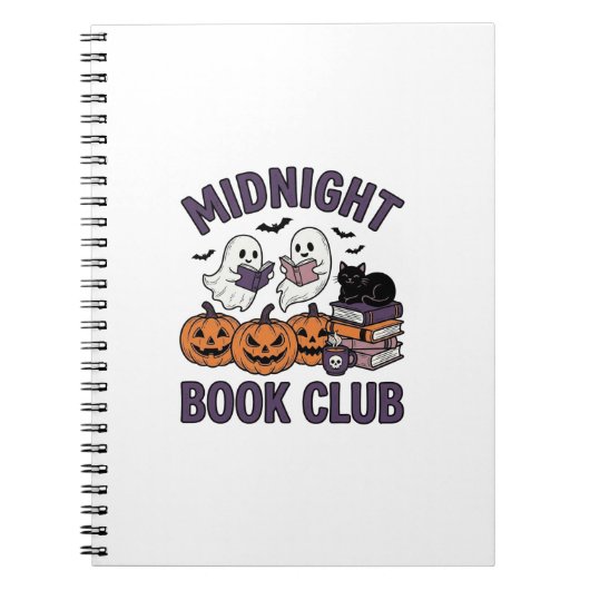 Carnet Club de lecture de minuit pour la conception de le (Devant)