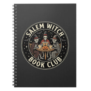 Carnet Club de lecture de sorcières de Salem Halloween Dé