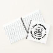 Carnet Club de lecture romance foncée (Intérieur)