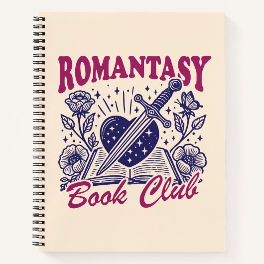 Carnet Club de lecture romantasy (Devant)
