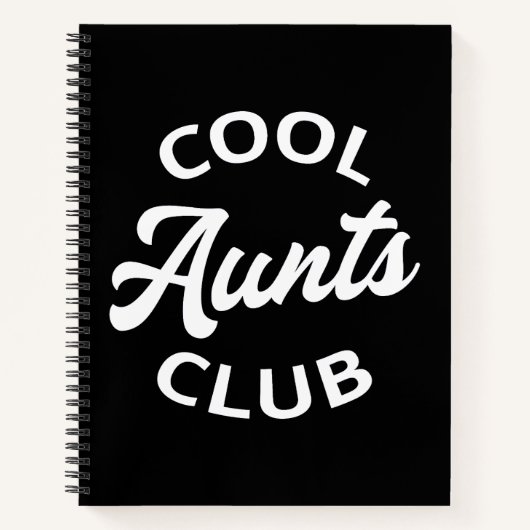 Carnet Club des Aunts cool I (Devant)