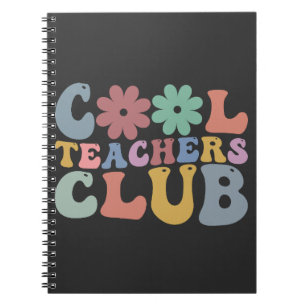 Carnet Club des Enseignants Cool Rétro Groovy Retour à l'