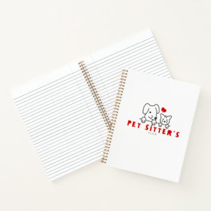 Carnet Club des gardes d'animaux Promeneurs de chiens B