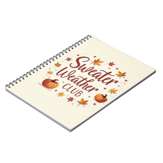 Carnet Club météo Sweat (Côté gauche)